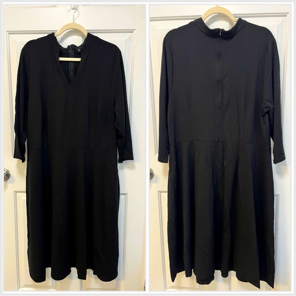 Eloquii Midi Dress - women’s plus size 22
